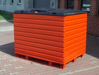 Metallbox 0,8 qm - mit Deckel